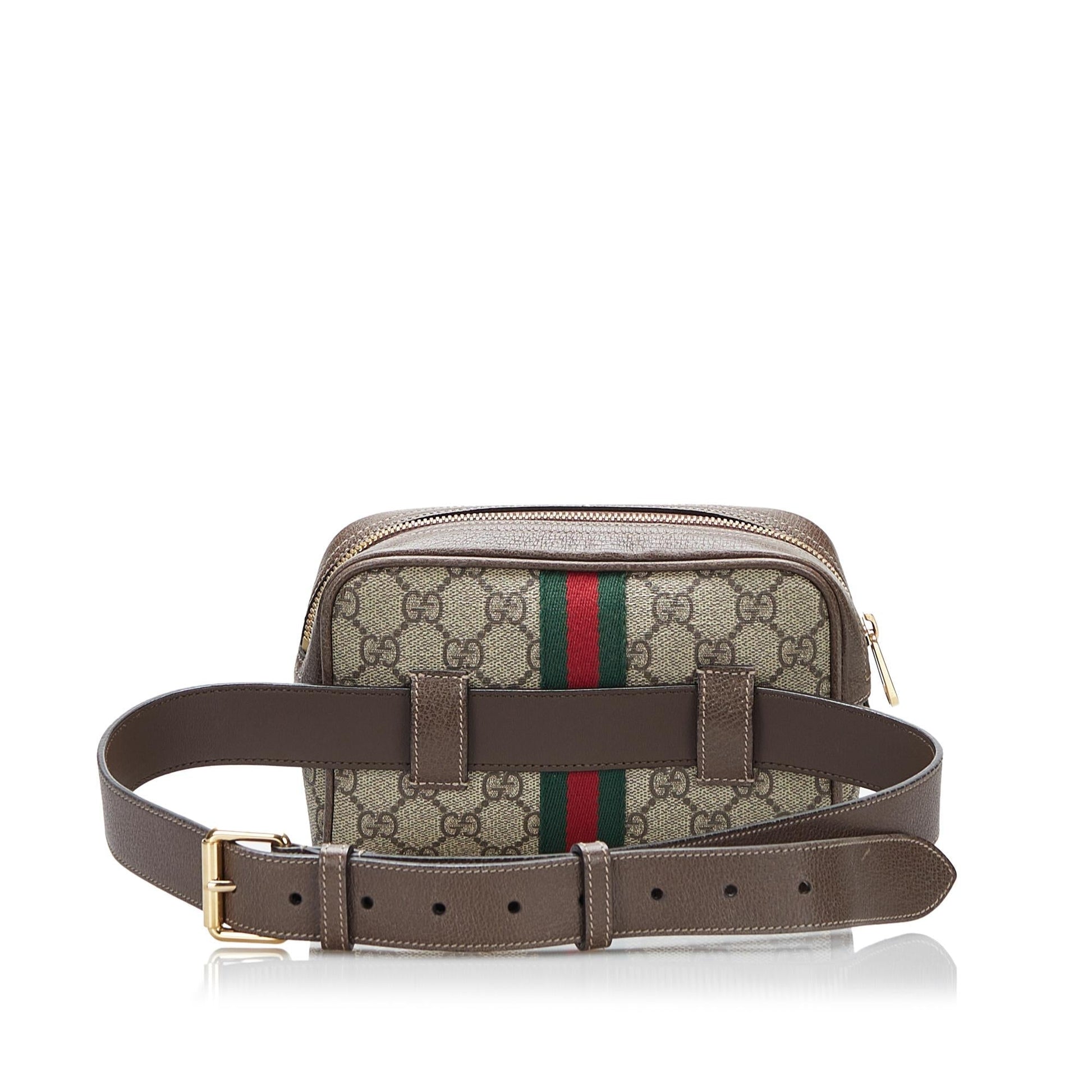 Gucci Canvas Shoulder Bag