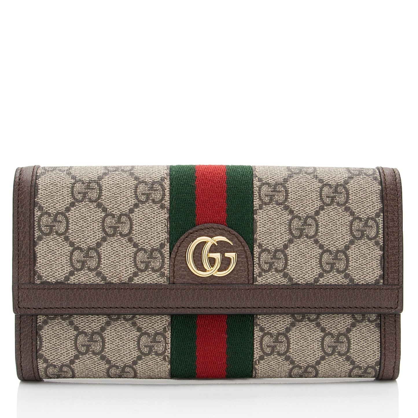 Gucci GG Supreme Ophidia Continental Wallet (SHF-9eFlU0)