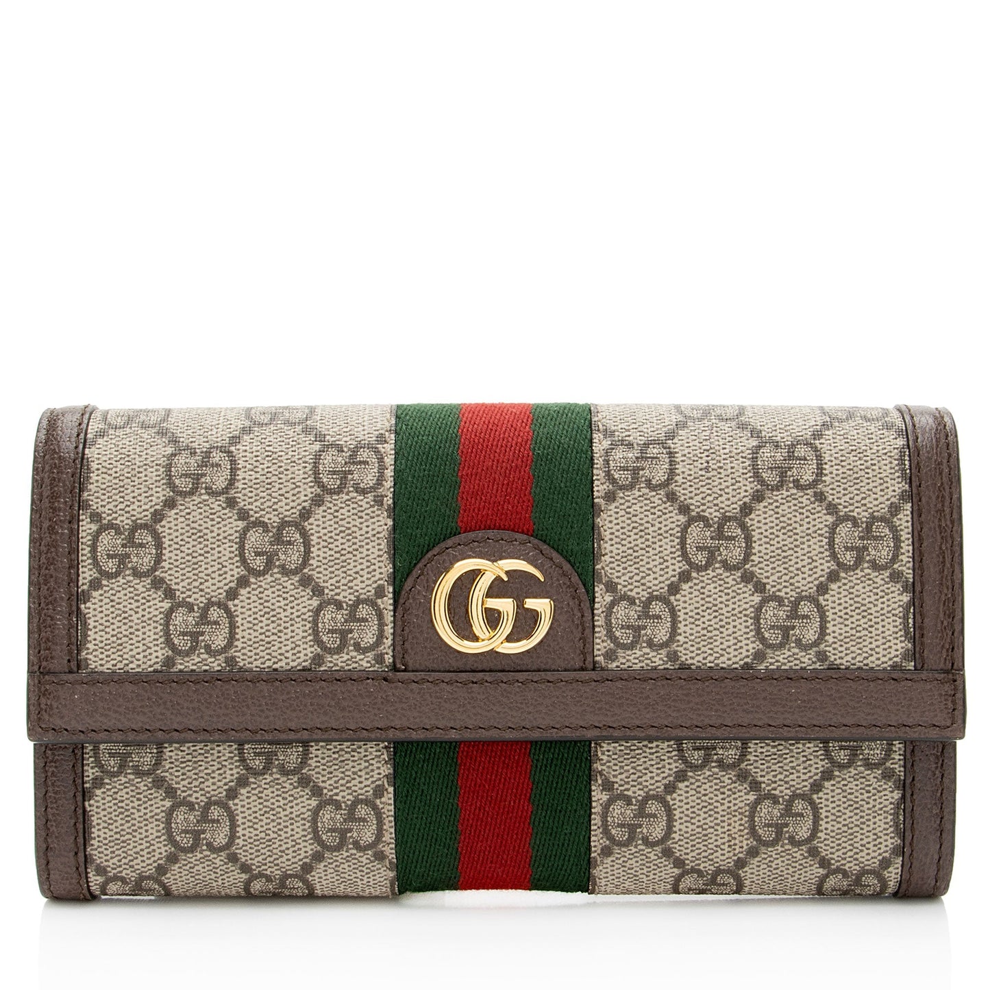 Gucci GG Supreme Ophidia Continental Wallet