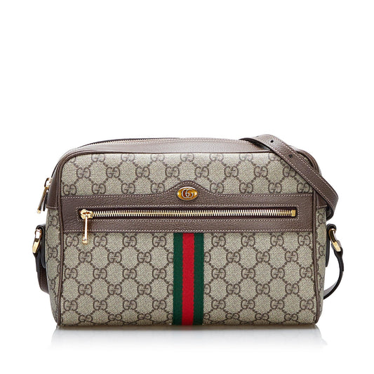 Gucci GG Supreme Ophidia Crossbody (SHG-AbBdhs)