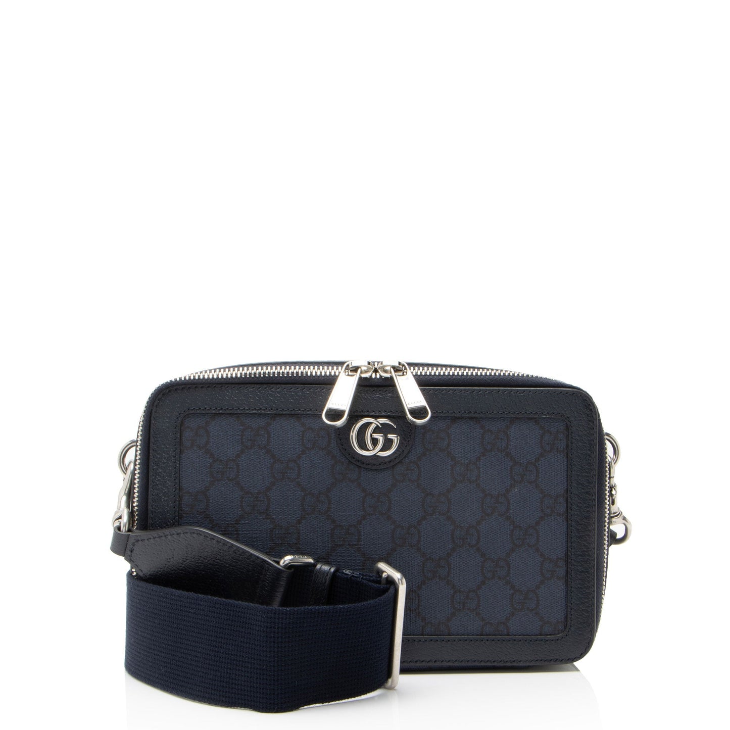 Gucci GG Supreme Ophidia Zip Around Crossbody