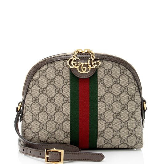 Gucci Nylon Leather Canvas Crossbody