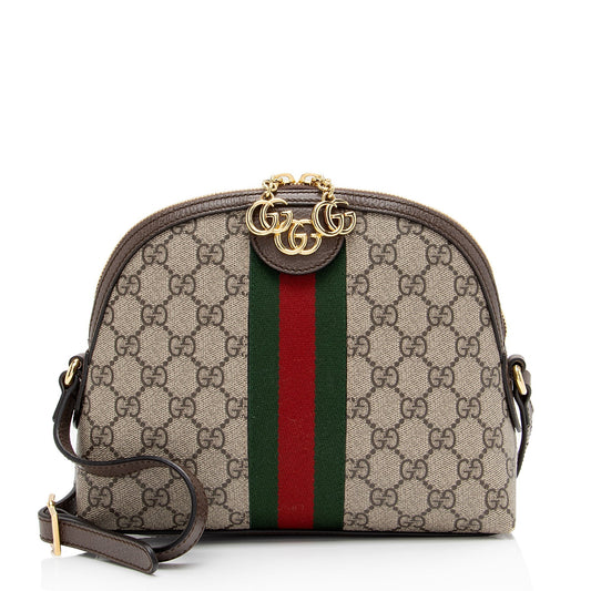 Gucci Nylon Leather Canvas Crossbody