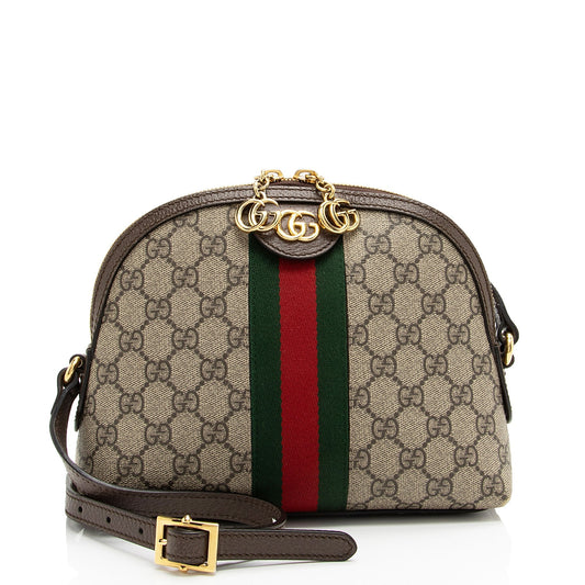 Gucci Nylon Leather Canvas Crossbody