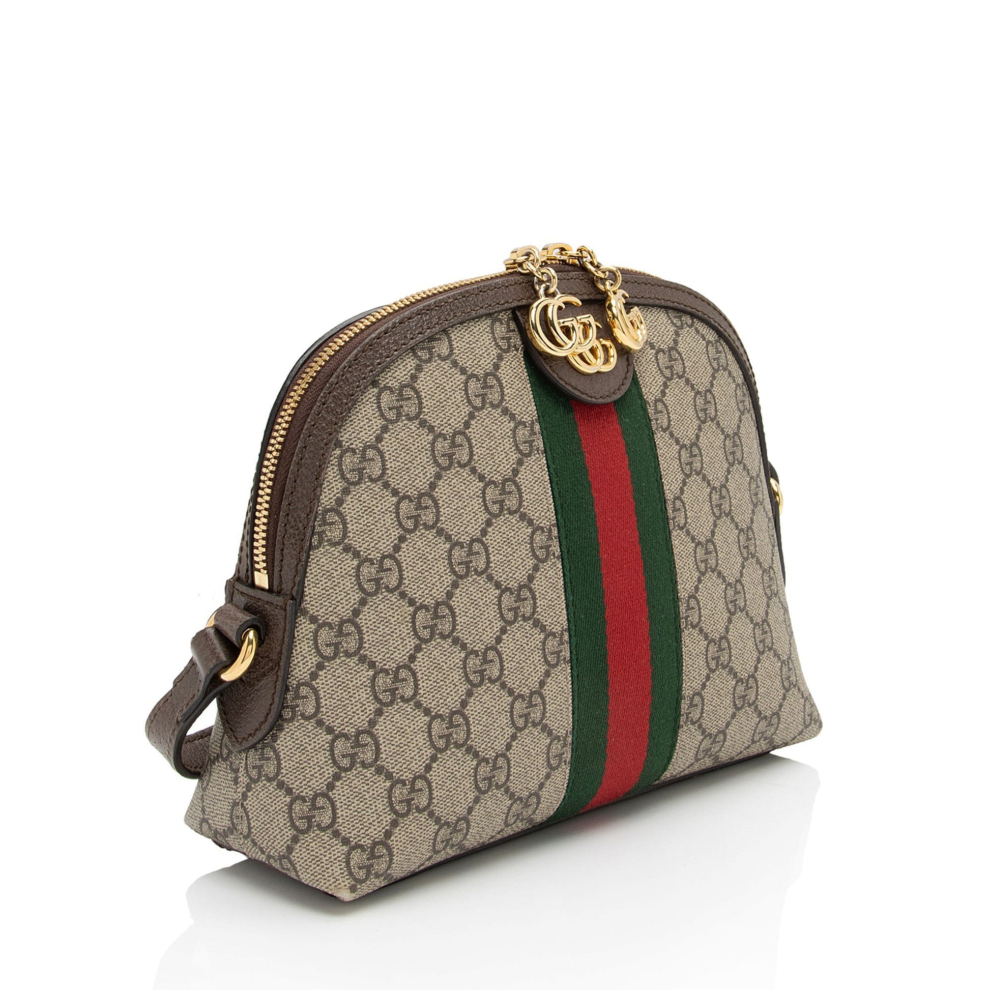 Gucci Nylon Leather Canvas Crossbody