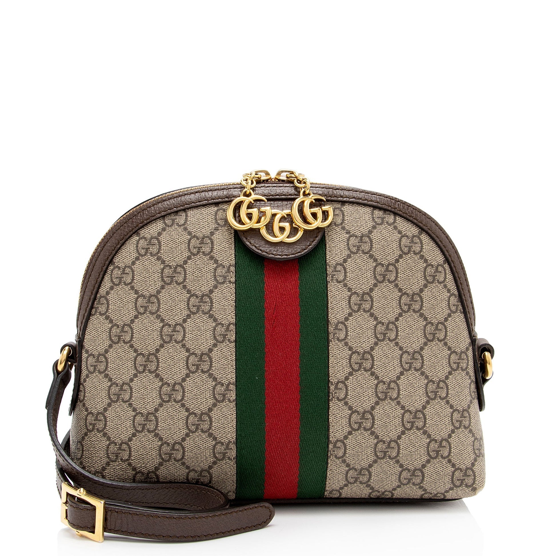 Gucci Nylon Leather Canvas Crossbody
