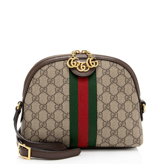 Gucci Nylon Leather Canvas Crossbody