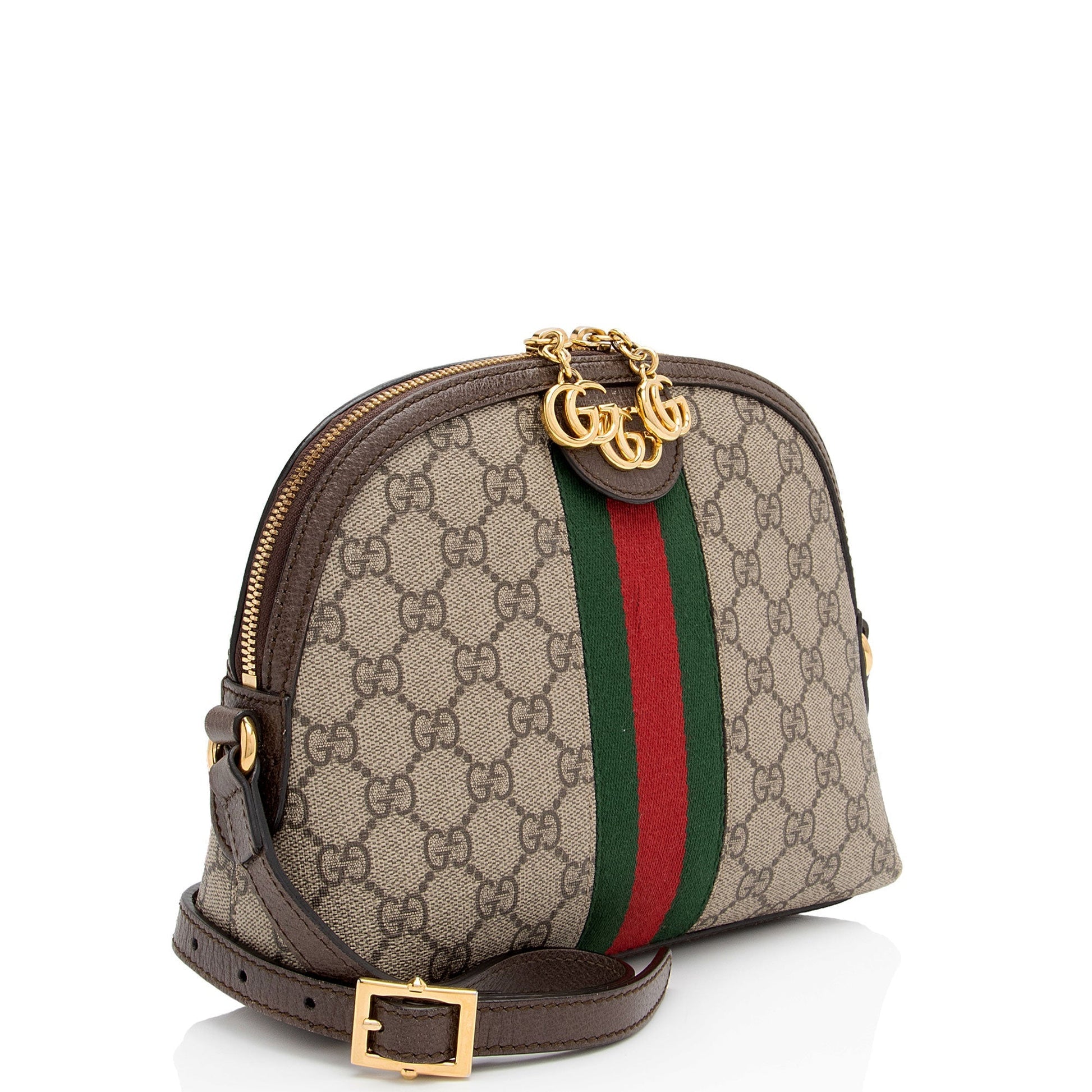 Gucci Nylon Leather Canvas Crossbody