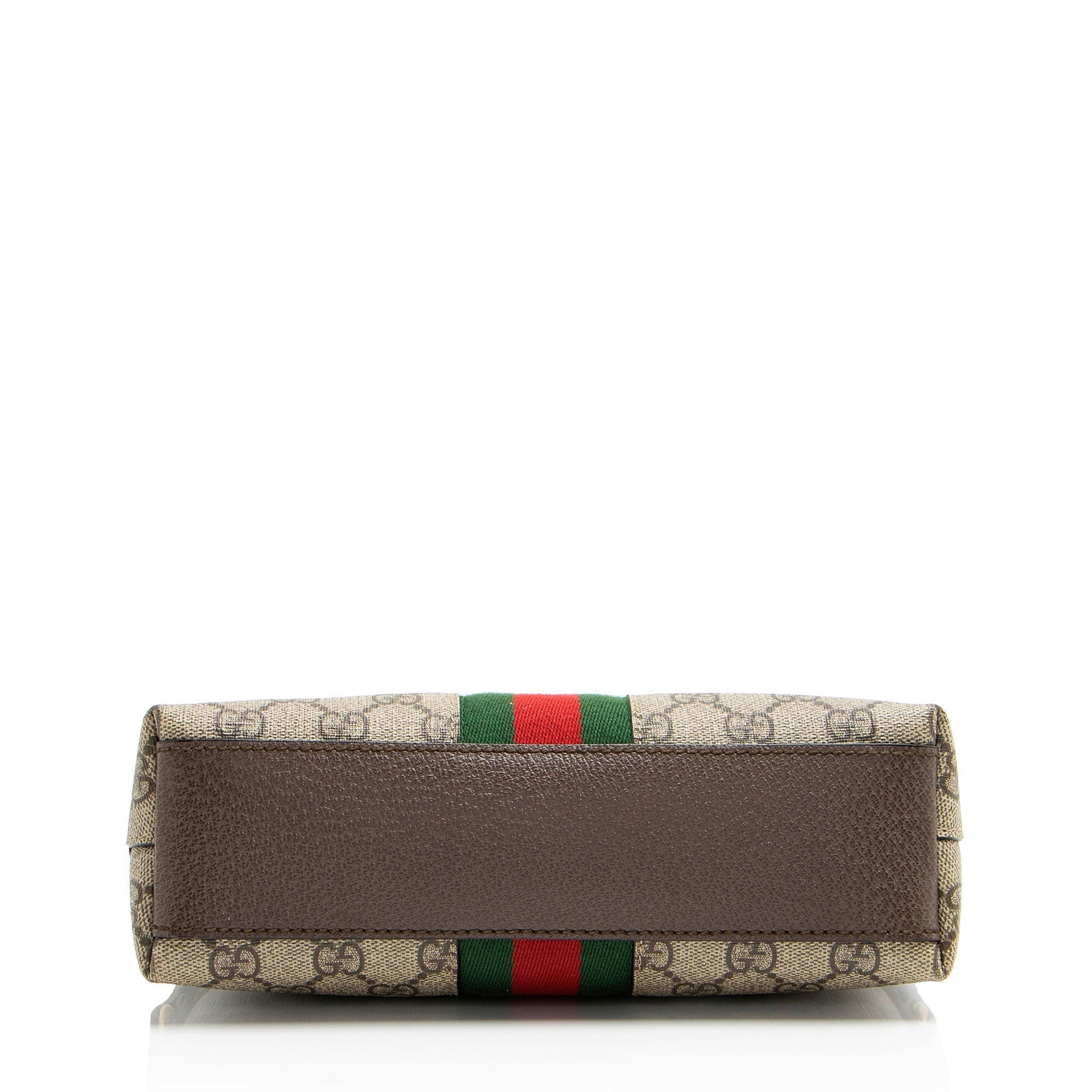 Gucci Nylon Leather Canvas Shoulder Bag