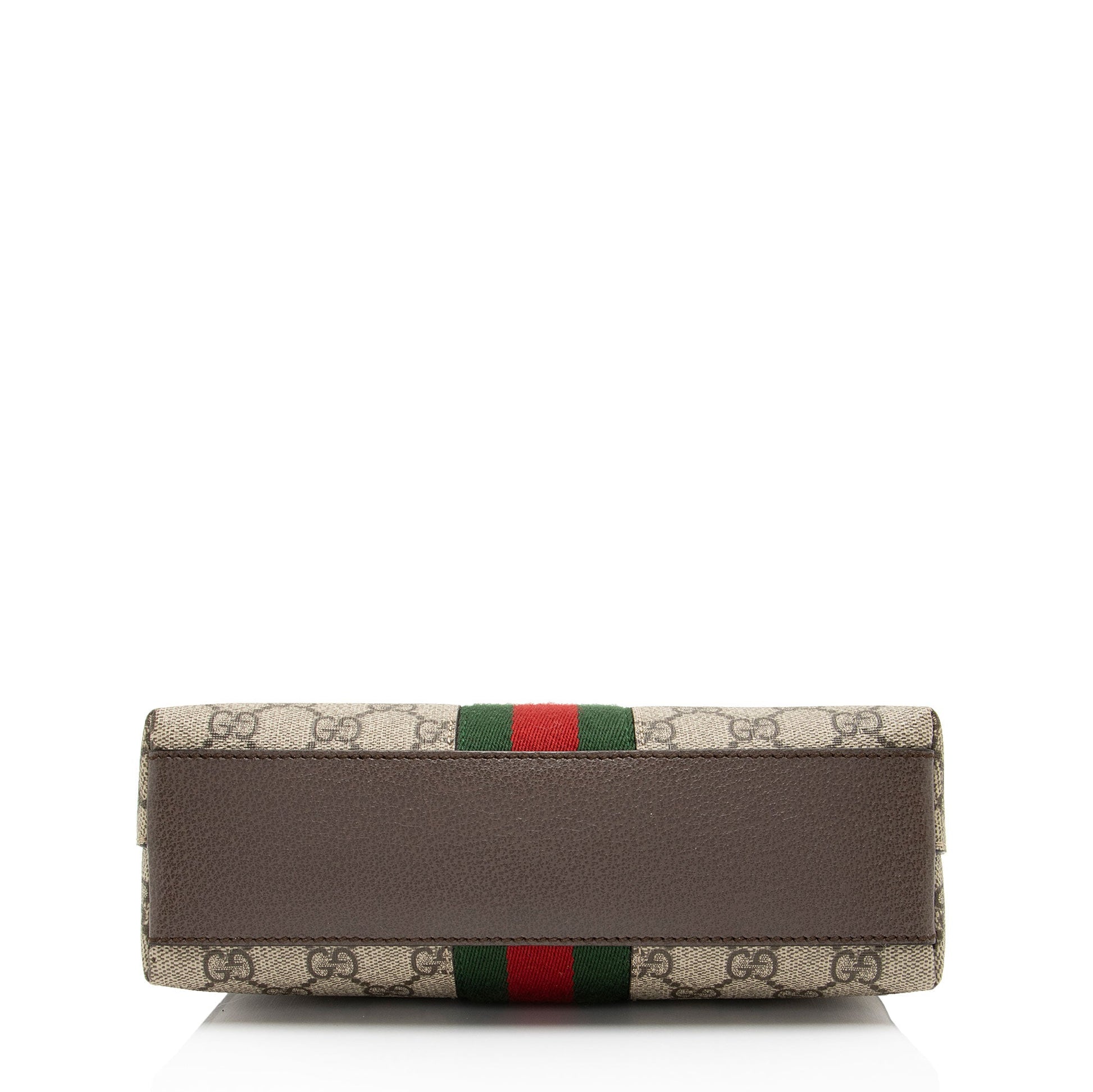 Gucci Nylon Leather Canvas Shoulder Bag