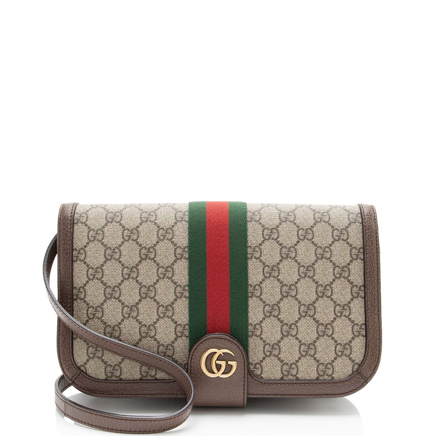 Gucci GG Supreme Ophidia Flap Messenger Bag