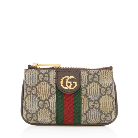Gucci GG Supreme Ophidia Key Pouch (SHF-Oh7MGQ)