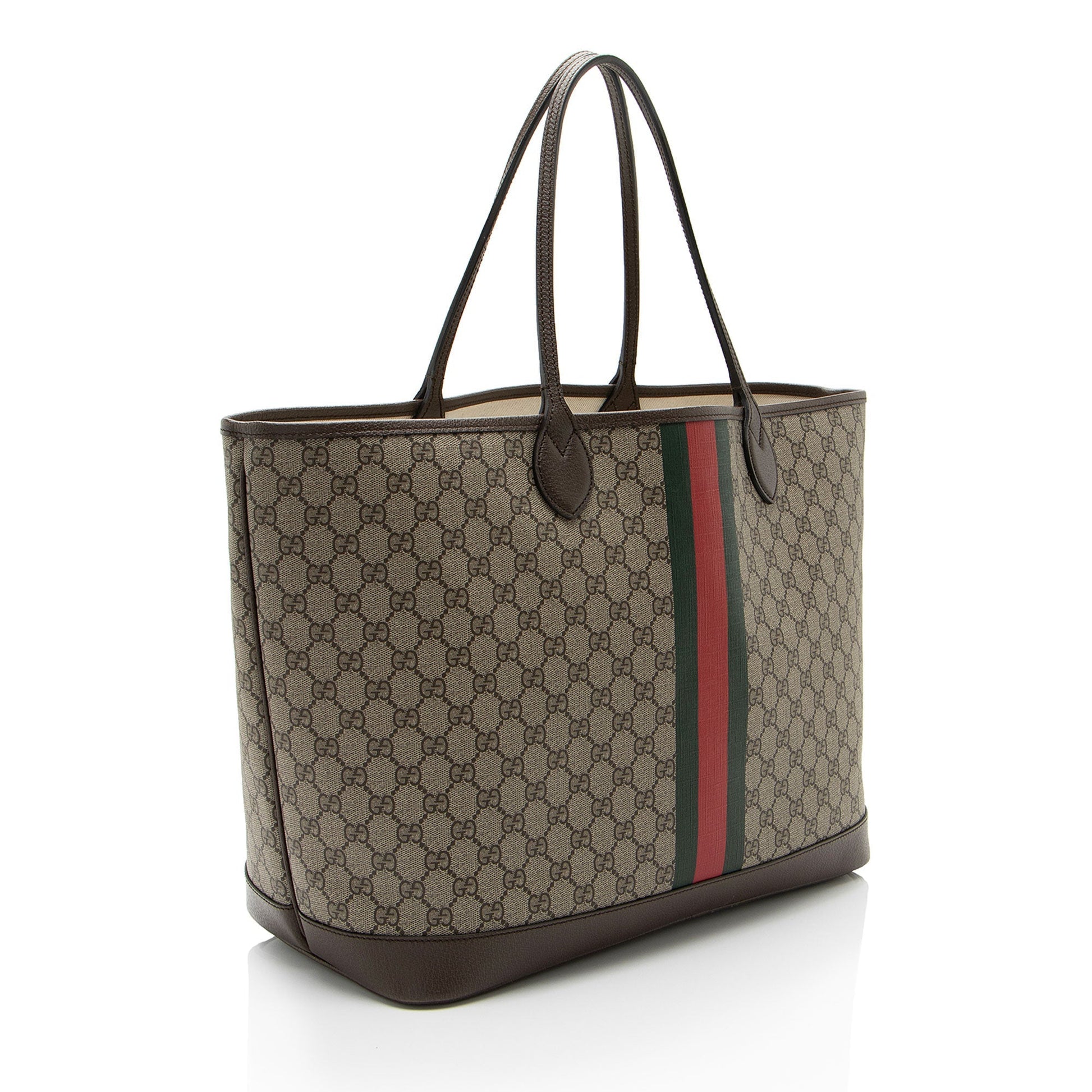 Gucci GG Supreme Ophidia Large Tote (SHF-bJk8DH)