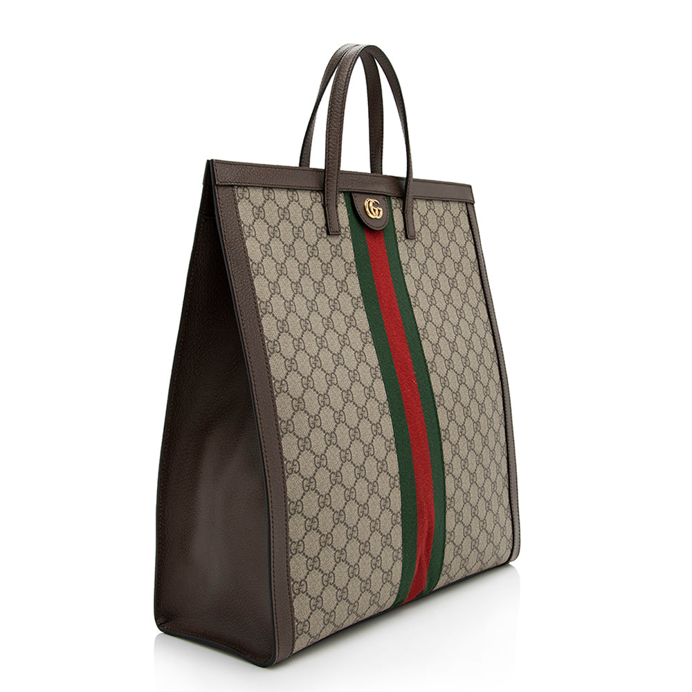 Gucci GG Supreme Ophidia Soft Large Tote (SHF-21837)