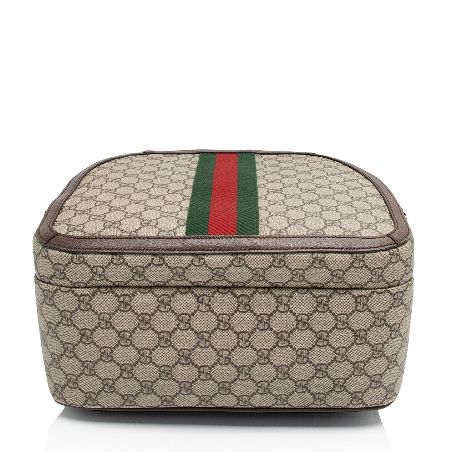 Gucci Nylon Leather Canvas Shoulder Bag