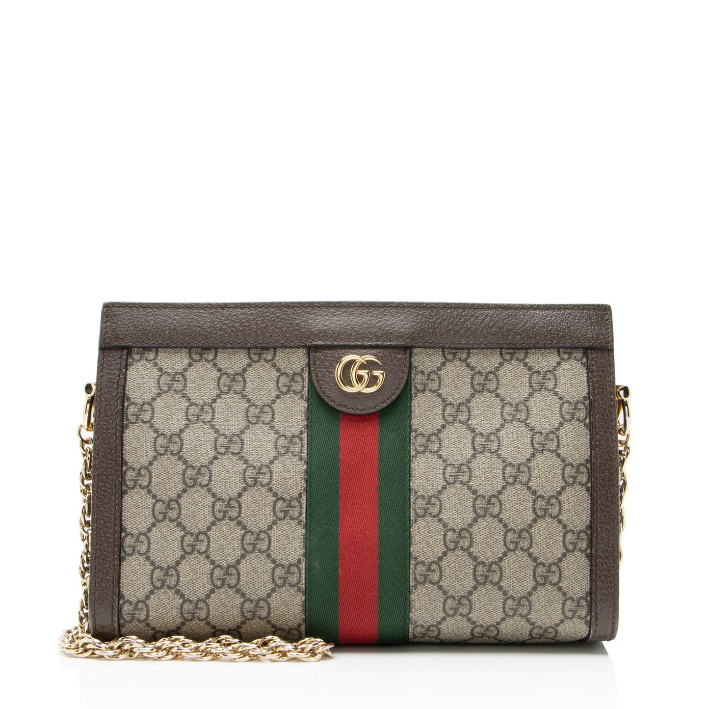 Gucci GG Supreme Ophidia Medium Chain Shoulder Bag
