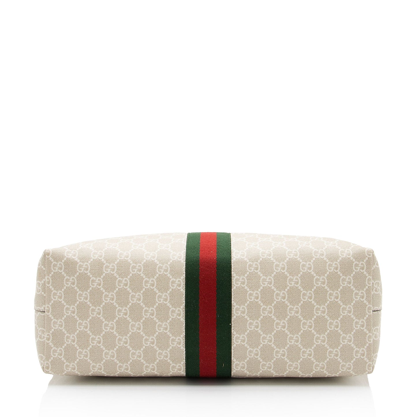Gucci Nylon Leather Canvas Tote