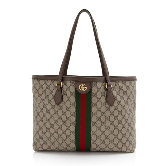 Gucci GG Supreme Ophidia Medium Shopping Tote (SHF-Gxh45E)