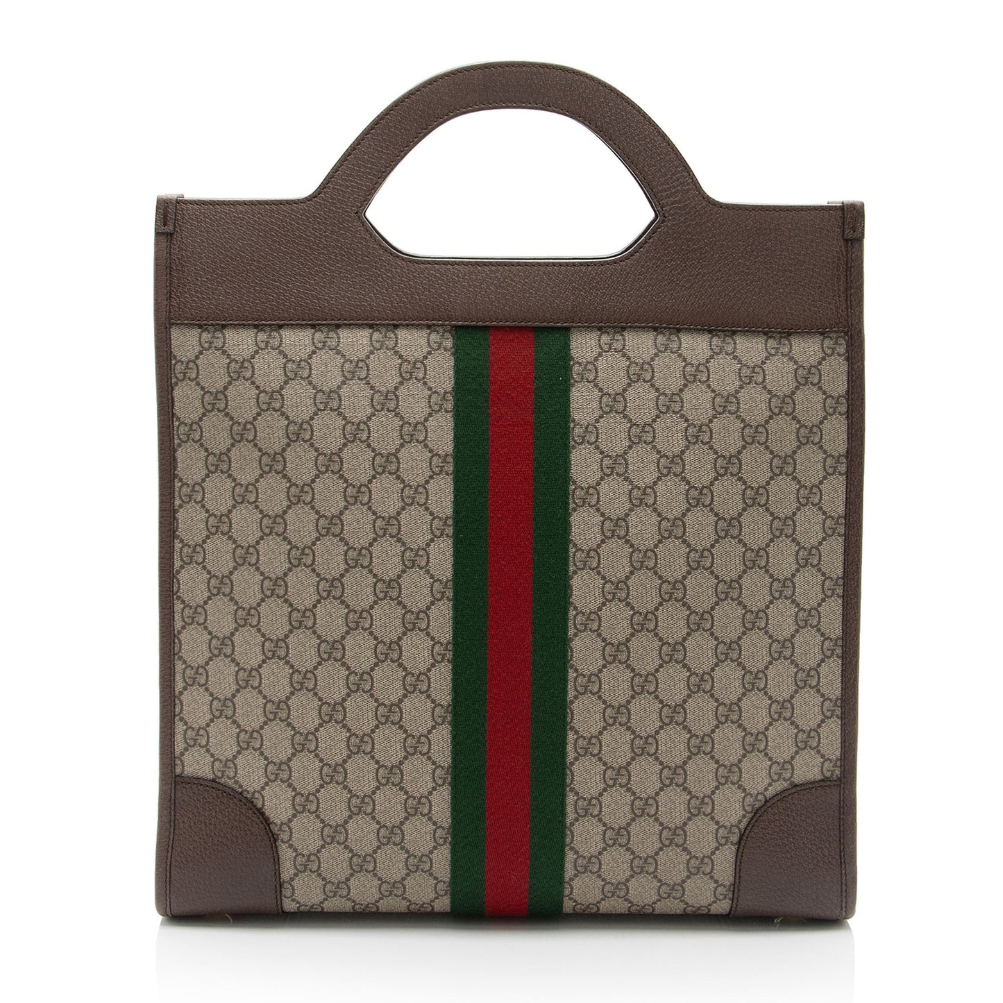 Gucci GG Supreme Ophidia Open Handle Tote