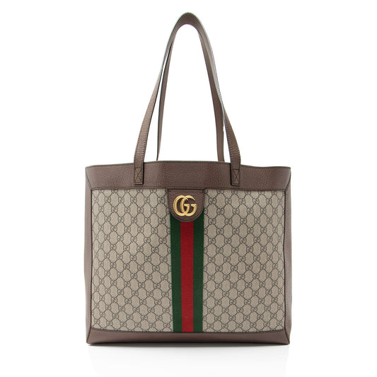 Gucci GG Supreme Ophidia Medium Soft Tote