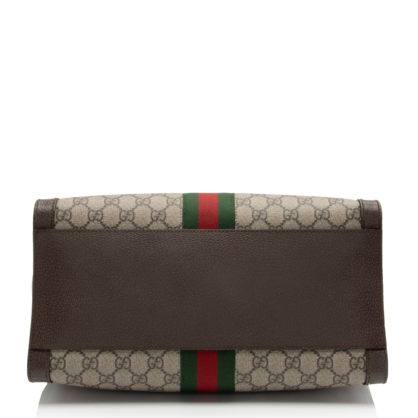 Gucci Nylon Leather Canvas Tote