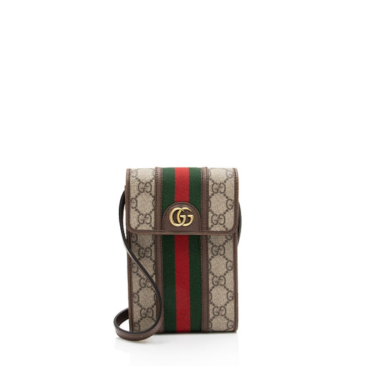 Gucci Nylon Leather Mini Crossbody