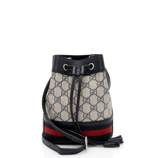 Gucci Nylon Leather Mini Crossbody