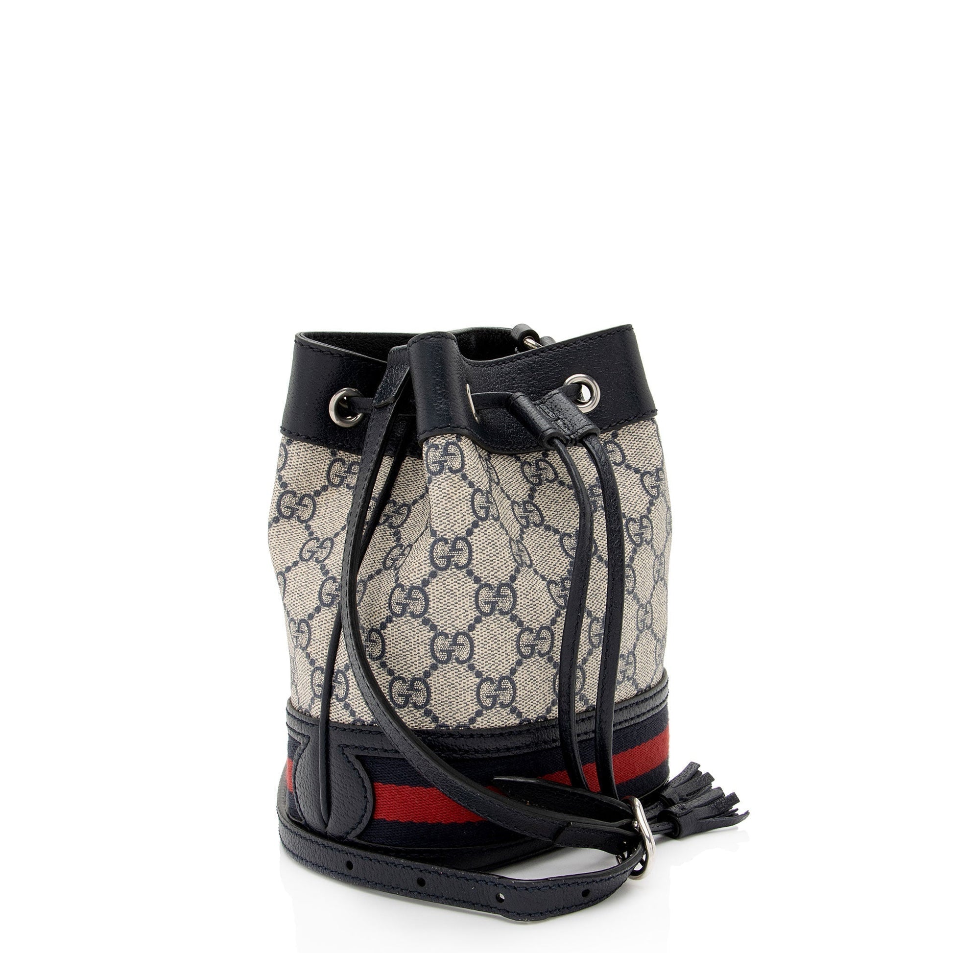 Gucci Nylon Leather Mini Crossbody