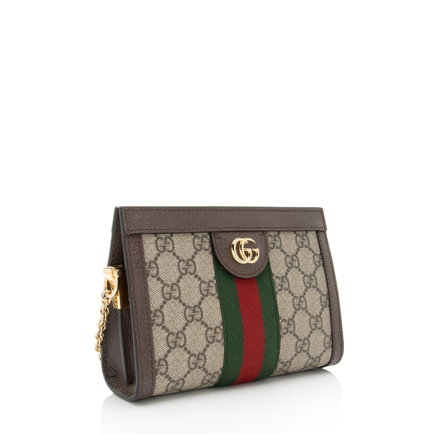 Gucci Nylon Chain Leather Crossbody