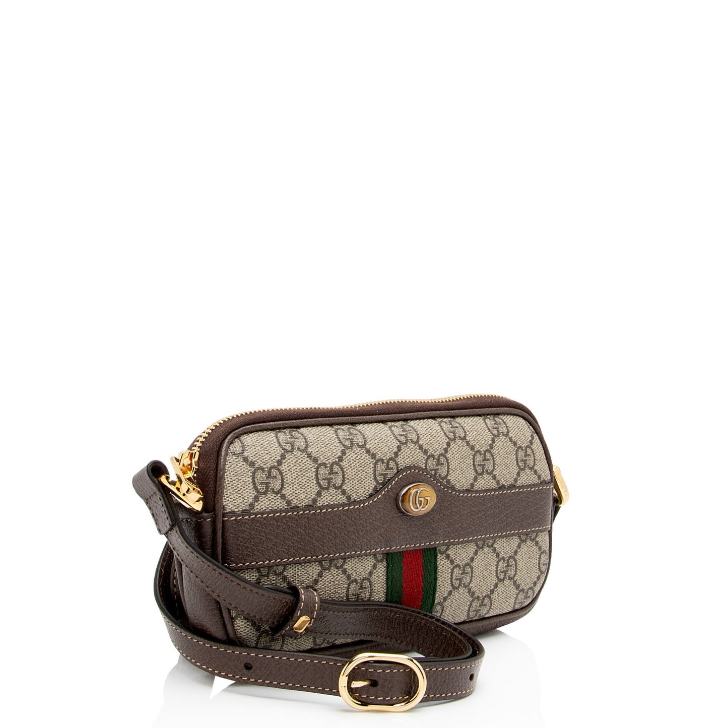 Gucci Nylon Leather Mini Crossbody