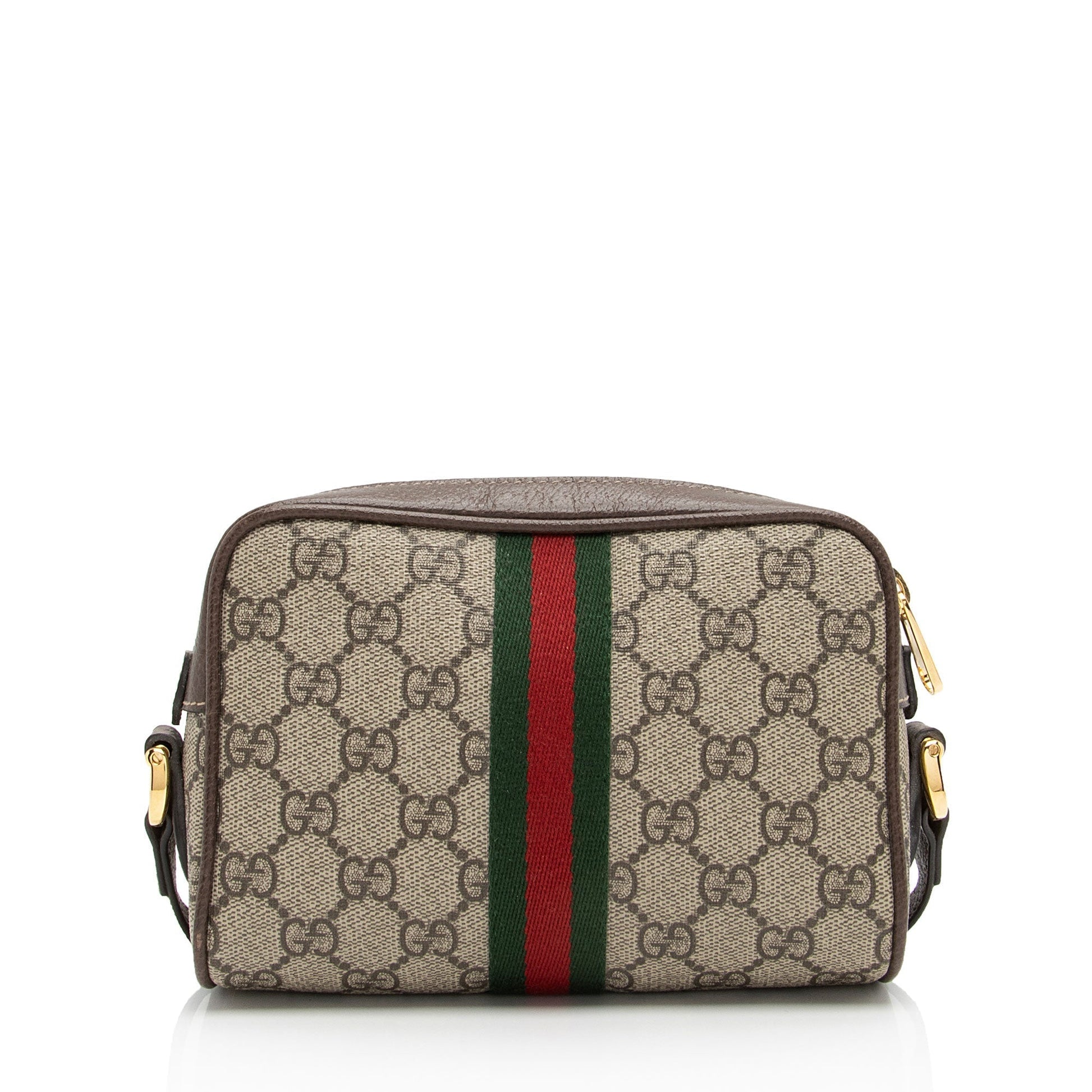 Gucci Nylon Leather Mini Crossbody