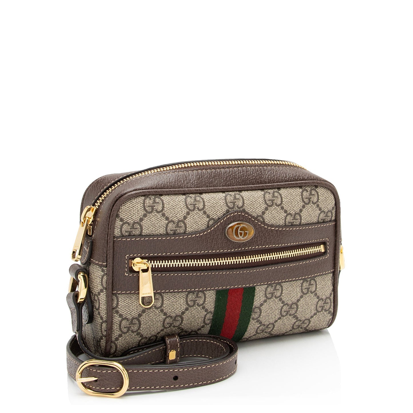 Gucci Nylon Leather Mini Crossbody