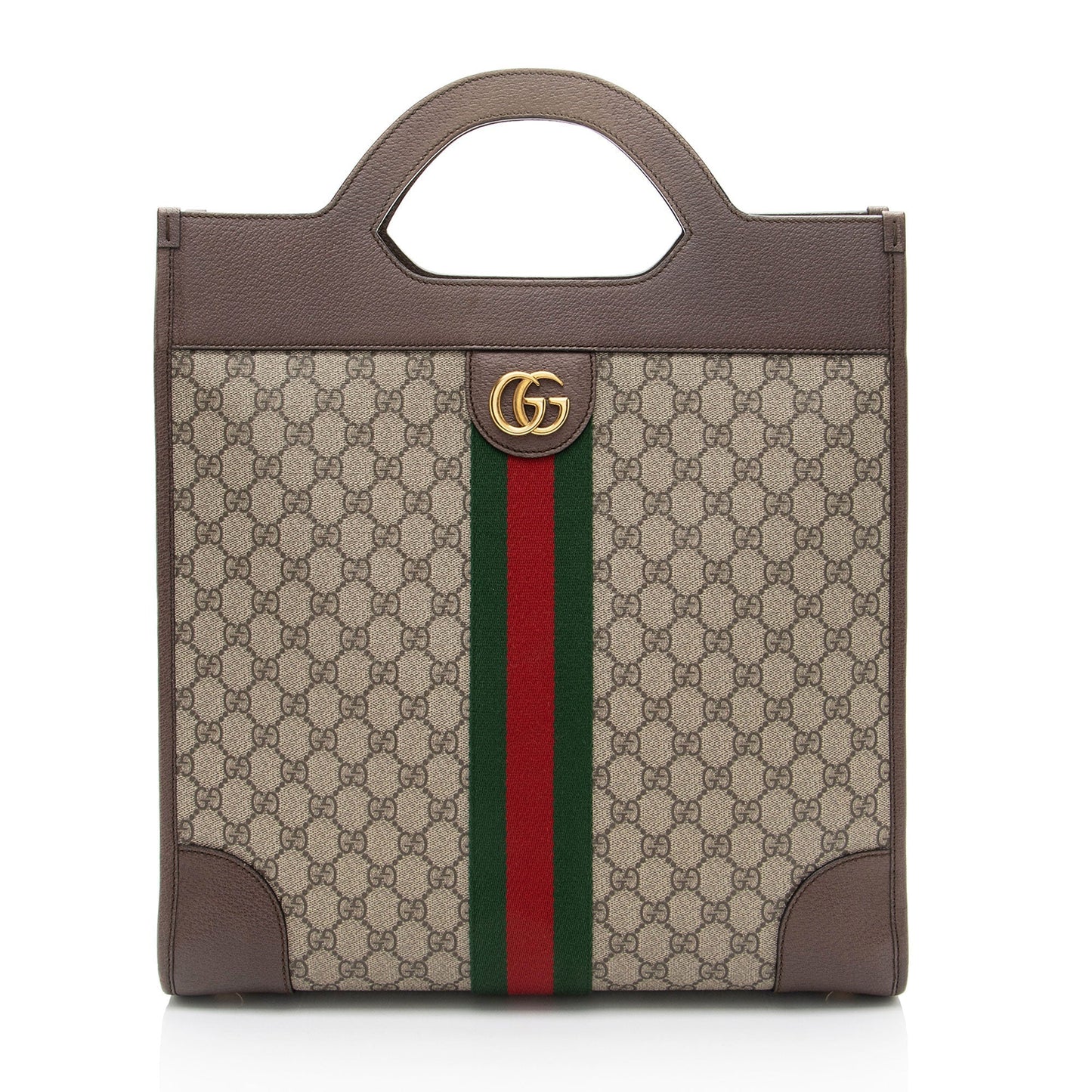 Gucci GG Supreme Ophidia Open Handle Tote