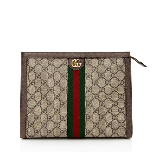 Gucci GG Supreme Ophidia Pouch (SHF-21946)