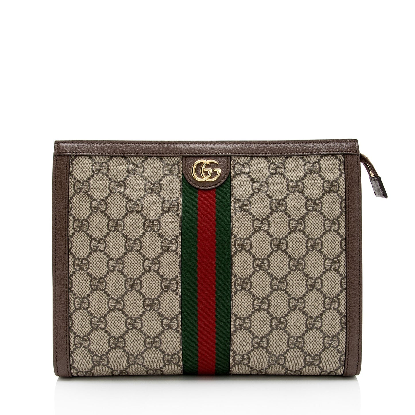 Gucci GG Supreme Ophidia Pouch (SHF-3cQwlt)