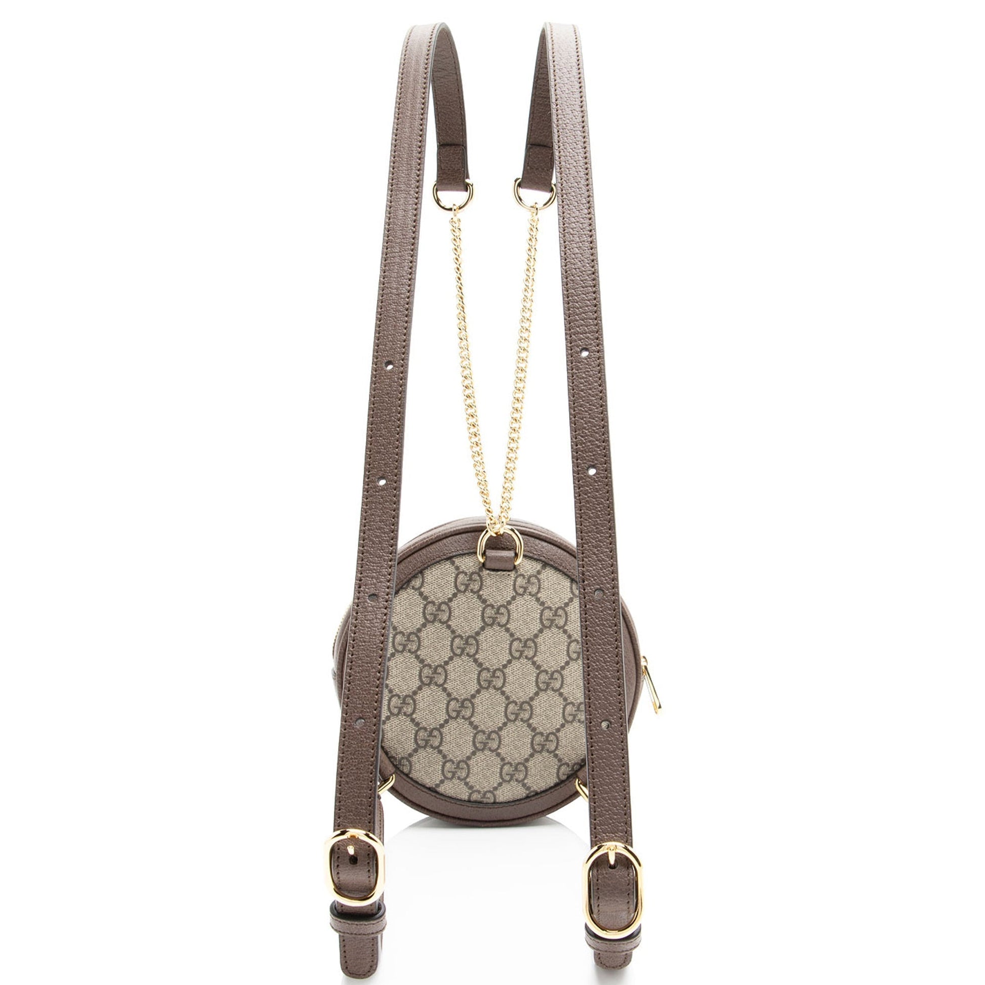 Gucci Nylon Leather Mini Shoulder Bag