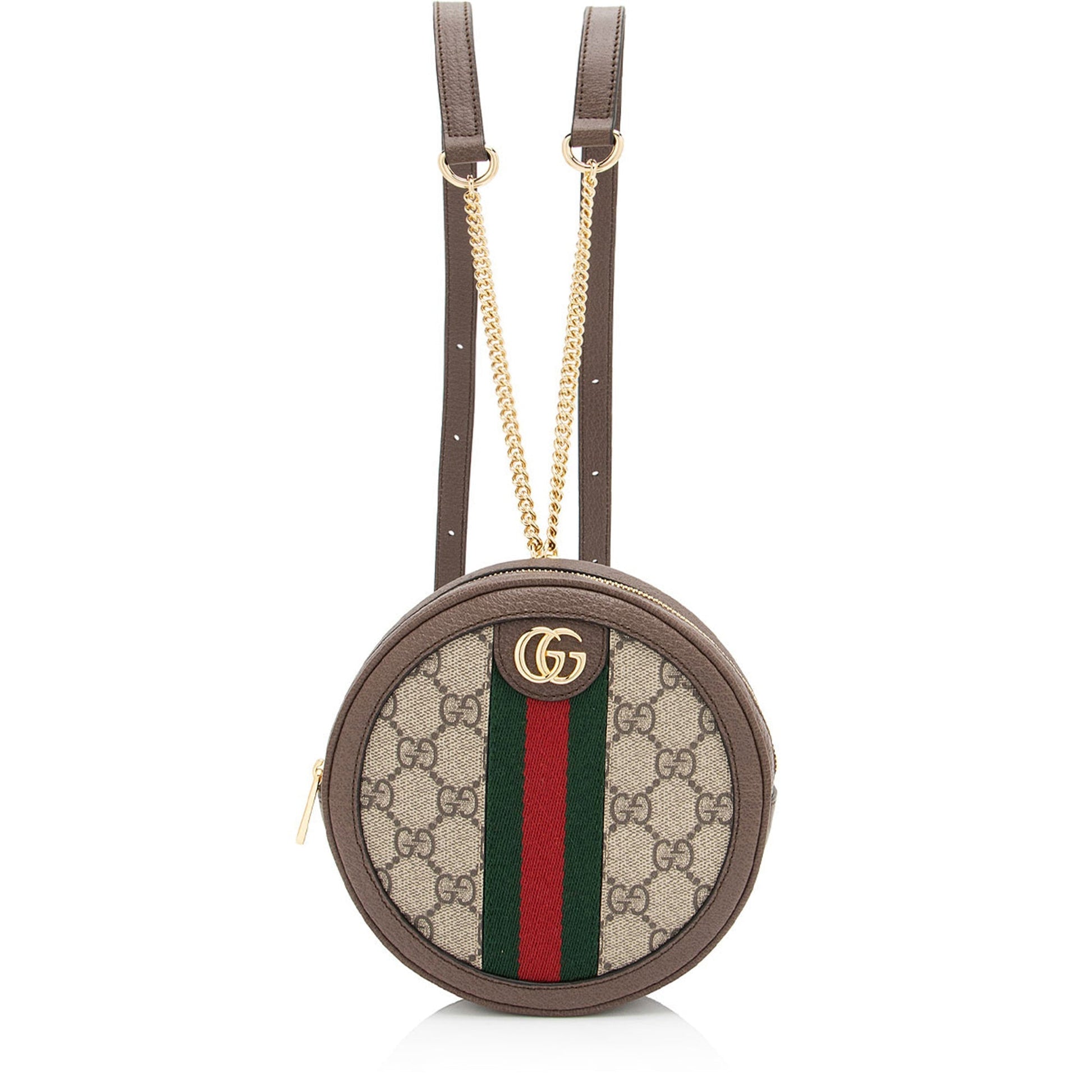 Gucci Nylon Leather Mini Shoulder Bag