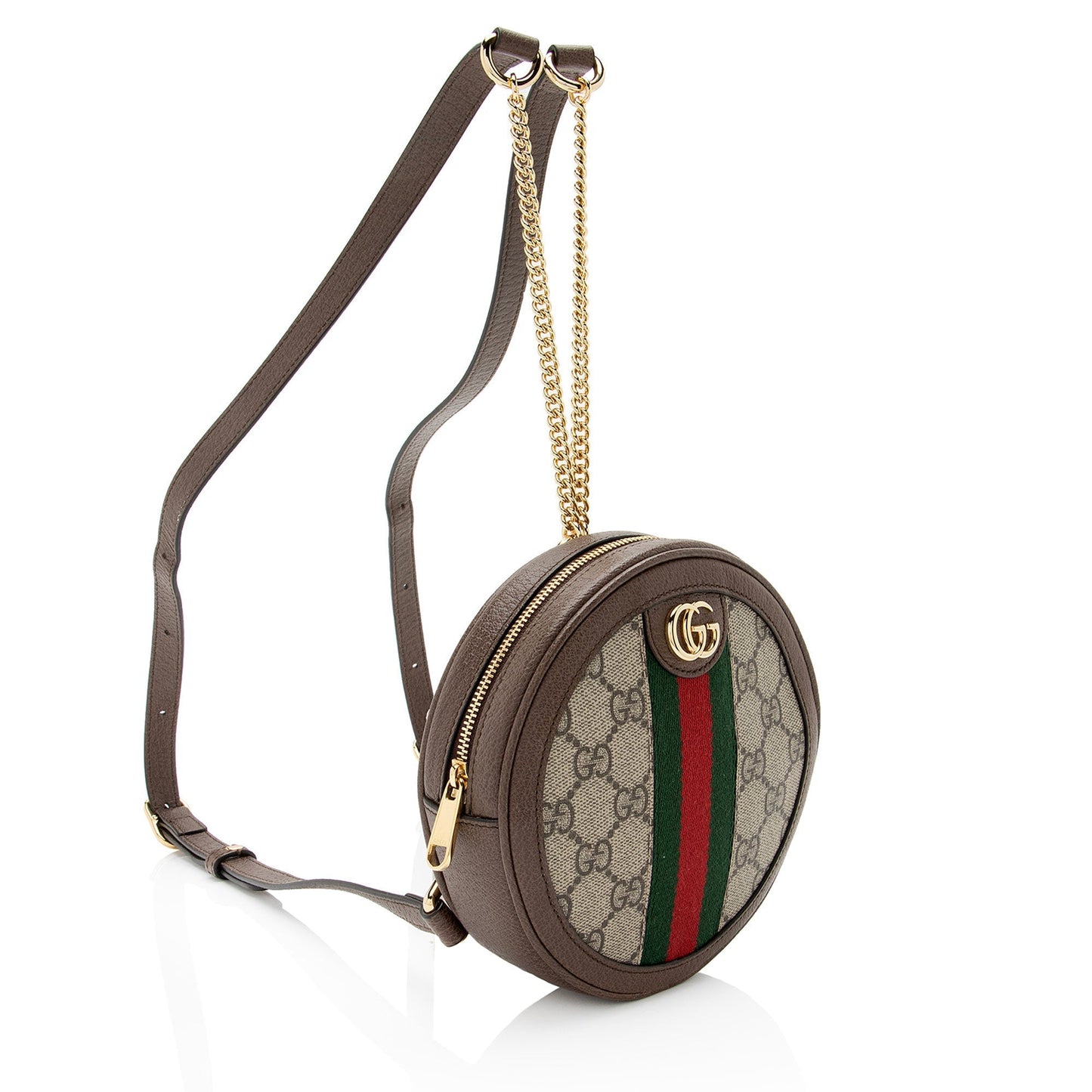 Gucci Nylon Leather Mini Shoulder Bag