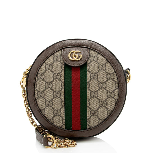 Gucci Nylon Leather Mini Crossbody