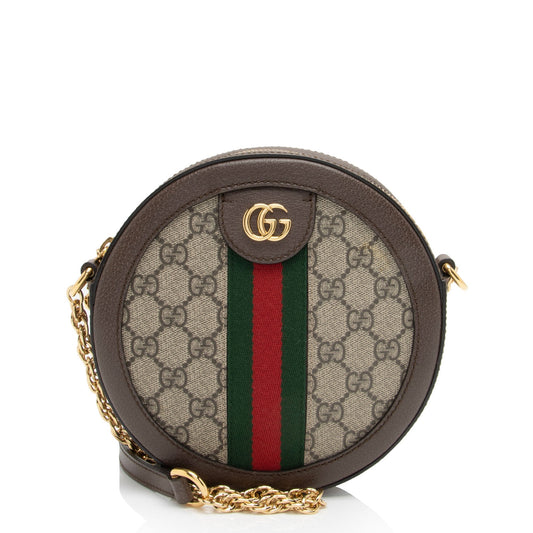 Gucci Nylon Leather Mini Crossbody