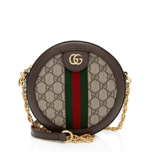 Gucci Nylon Leather Mini Crossbody
