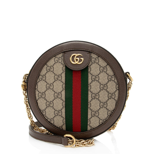 Gucci Nylon Leather Mini Crossbody