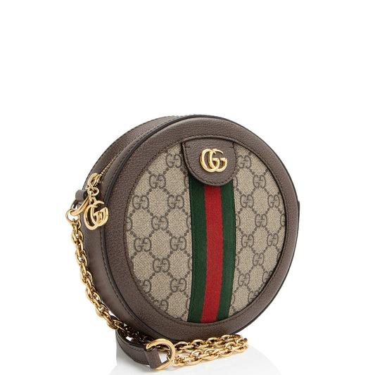 Gucci Nylon Leather Mini Crossbody