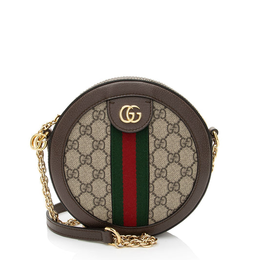Gucci Nylon Leather Mini Crossbody