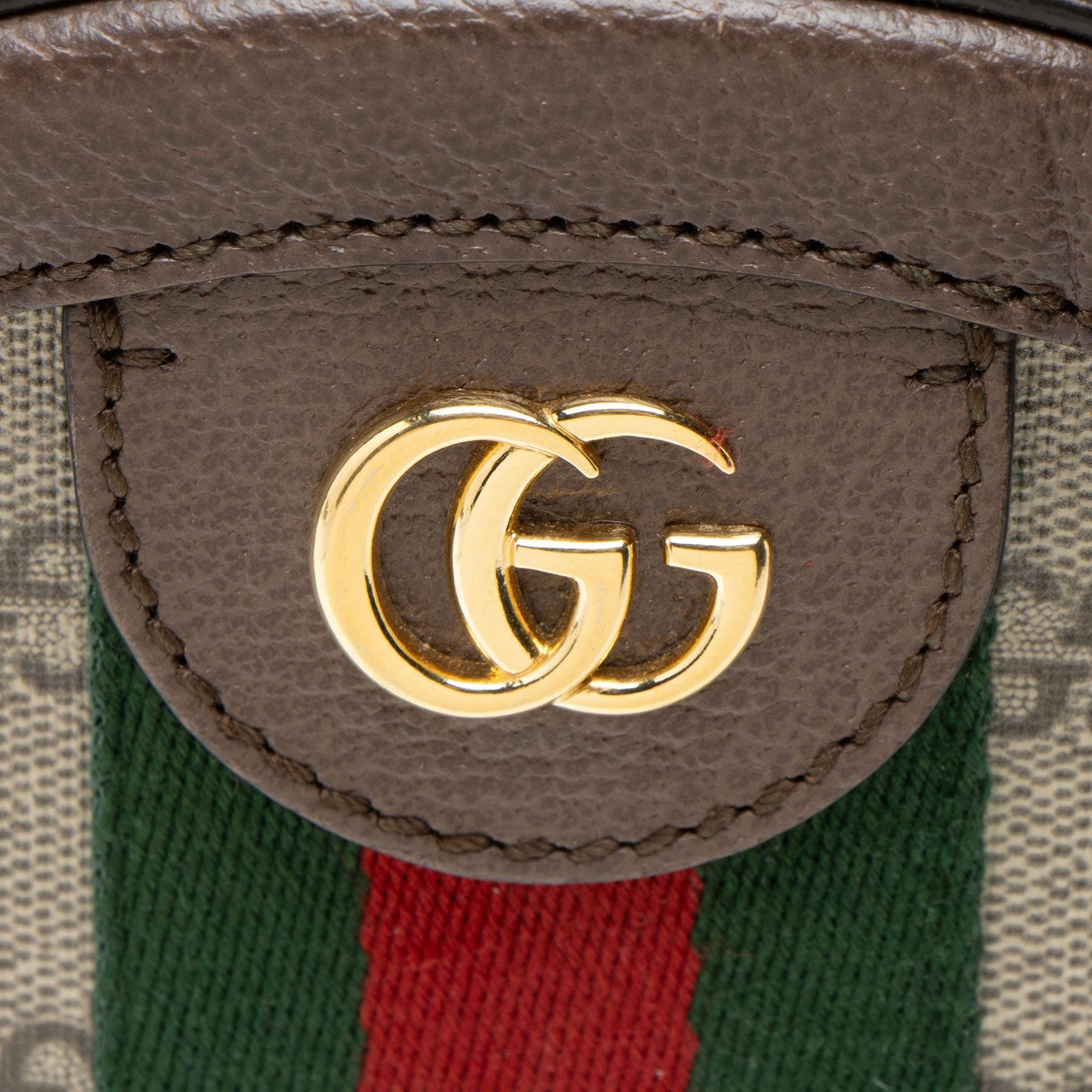 Gucci GG Supreme Ophidia Round Mini Shoulder Bag