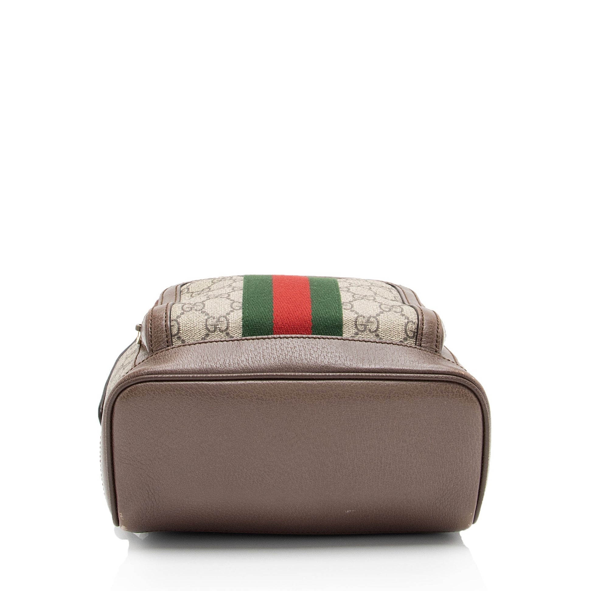 Gucci Nylon Leather Canvas Shoulder Bag