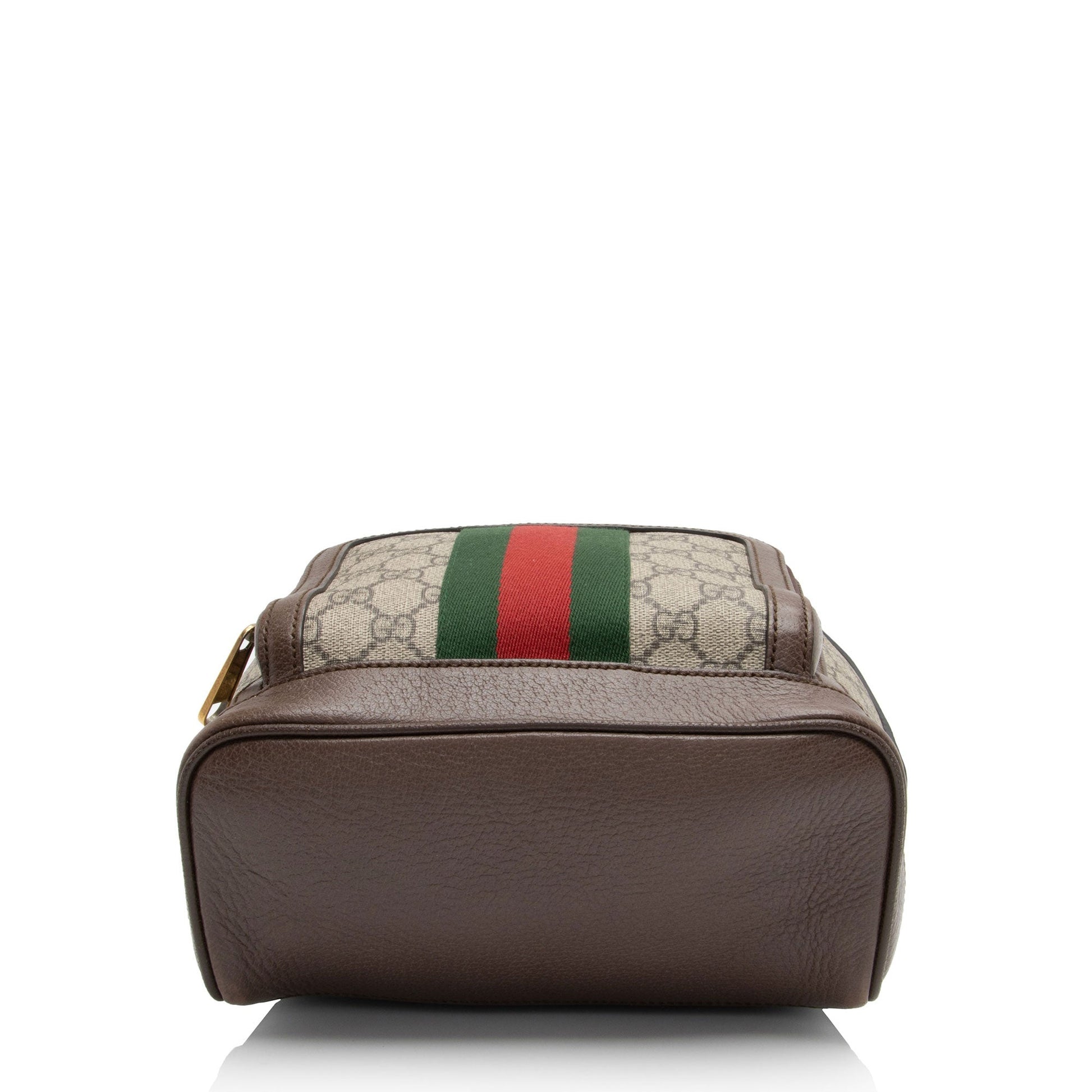 Gucci Nylon Leather Canvas Shoulder Bag