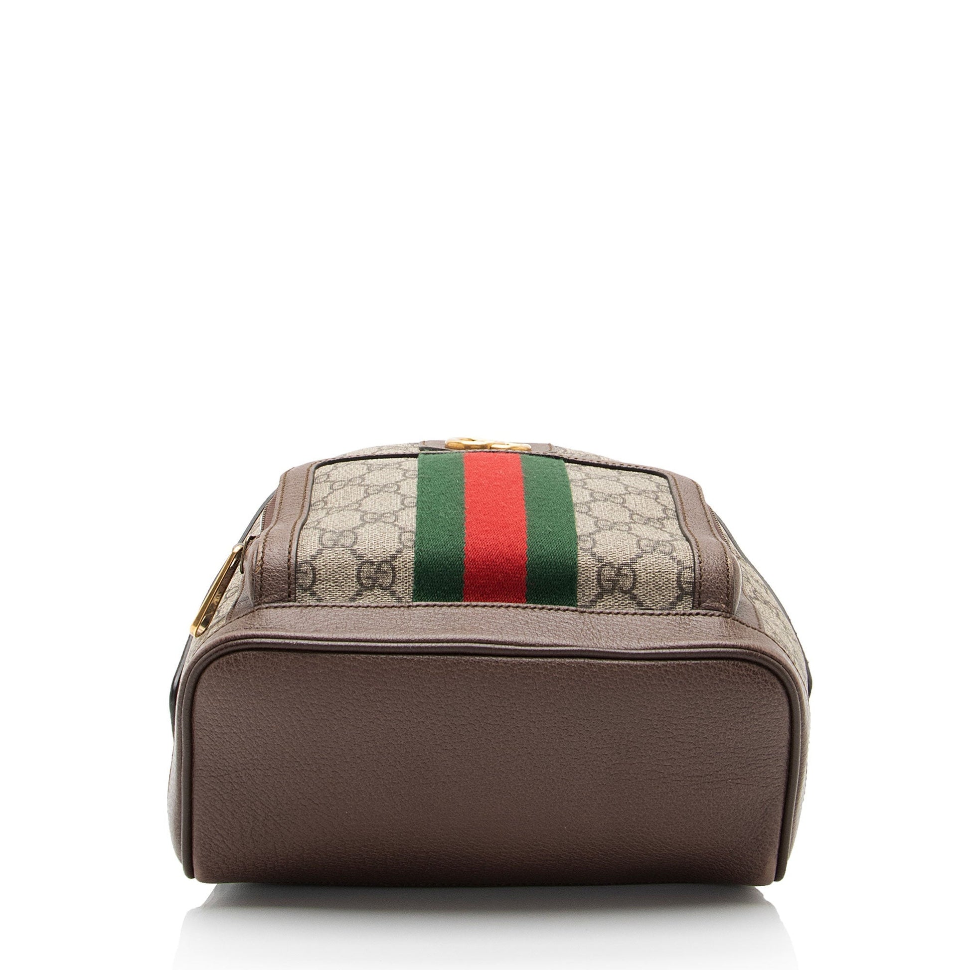 Gucci Nylon Leather Canvas Shoulder Bag