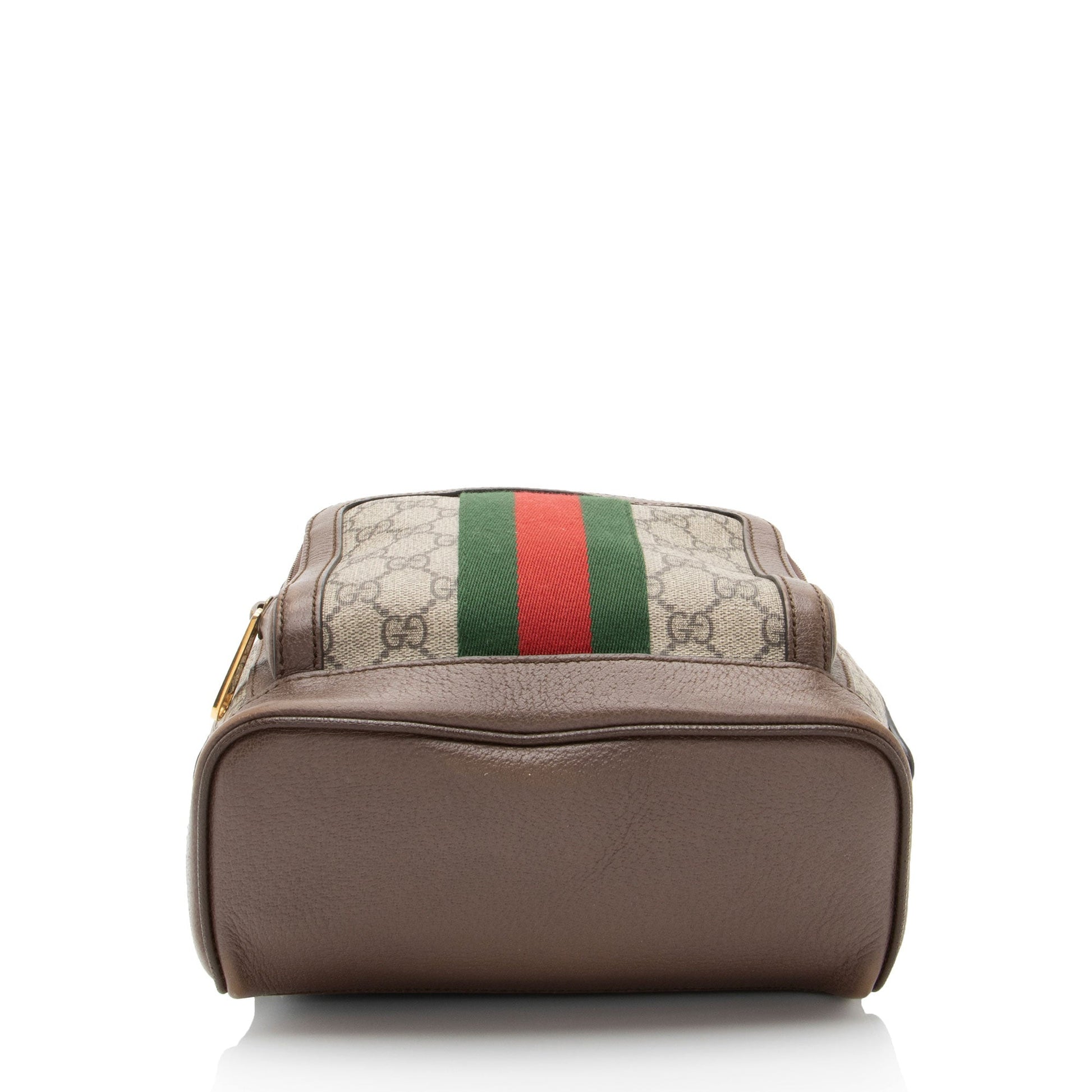 Gucci Nylon Leather Canvas Shoulder Bag