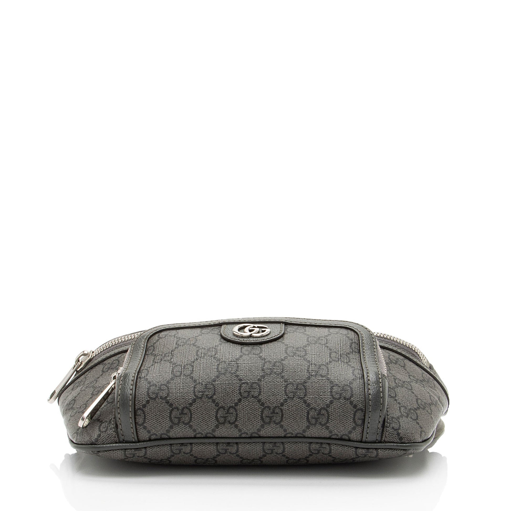 Gucci Nylon Leather Canvas Shoulder Bag